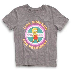 New! Vans x Simpsons T-Shirt Lisa Simpson for President